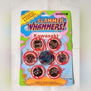 Imperial Slammer Whammers Series III  Kawaski Pogs 1994 Sealed
